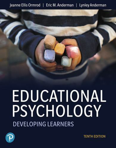 Educational Psychology: Developing Learners by Ormrod, Jeanne