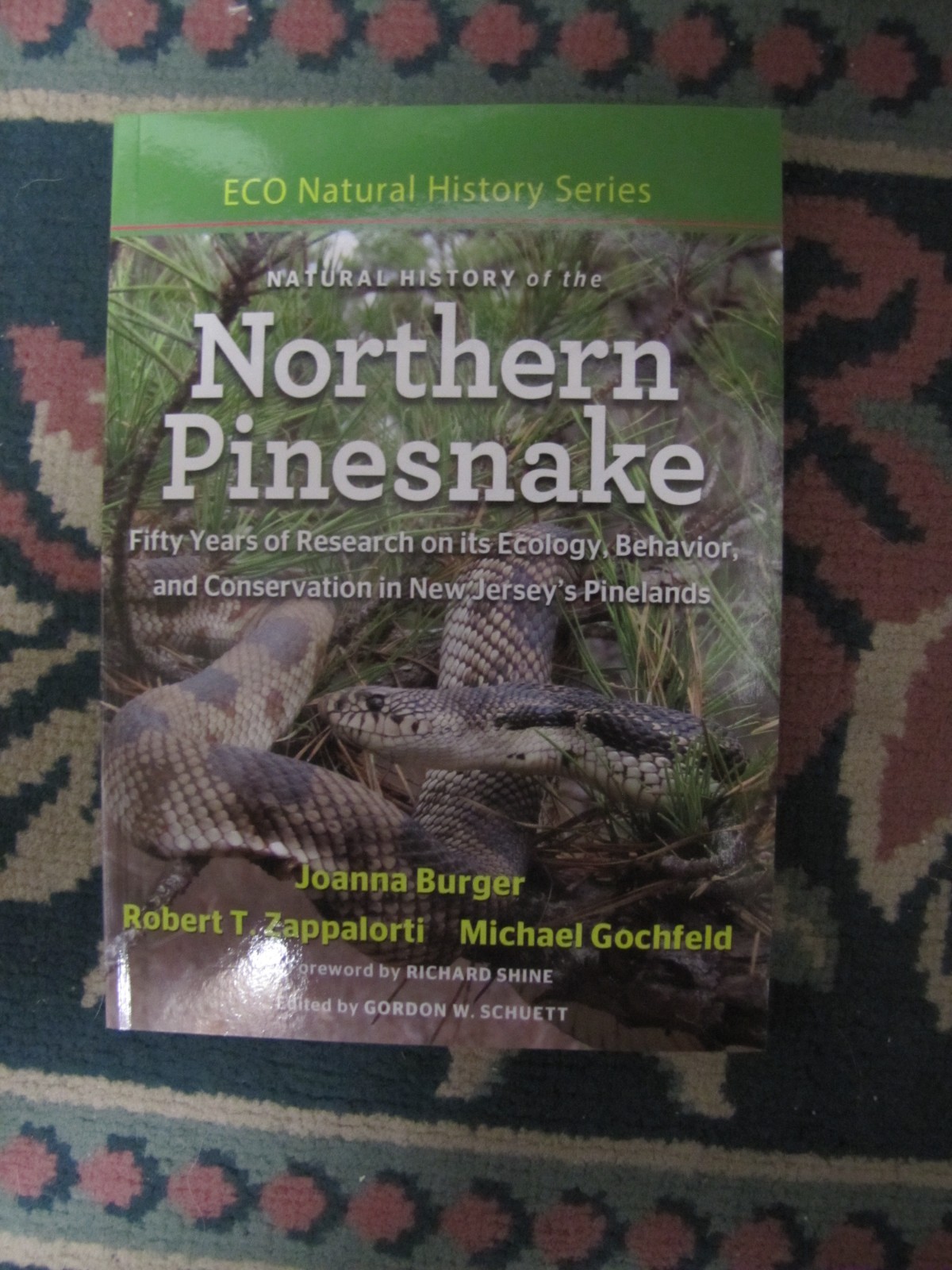 Northern Pinesnake–50 Years Research In New Jersey’s Pinelands BRAND NEW PB