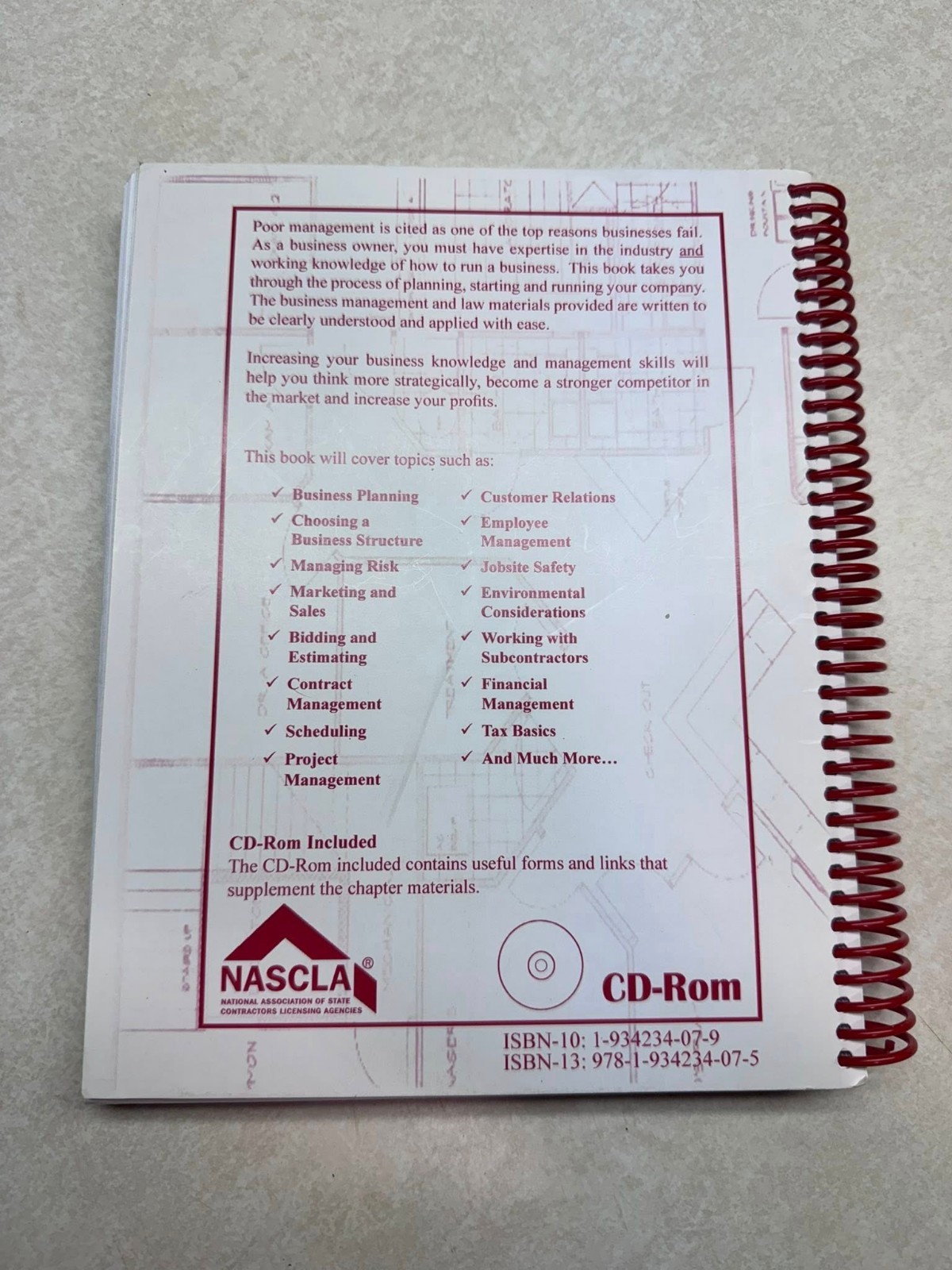 NASCLA Georgia Contractors Guide Business Law & Project Management 4th Edition