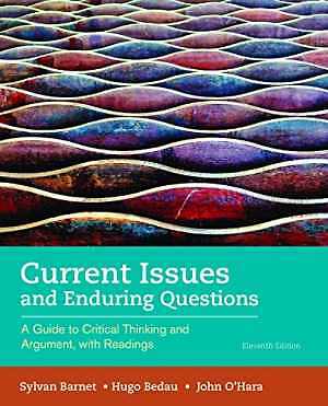 Current Issues and Enduring – Paperback, by Barnet Sylvan Bedau – Acceptable