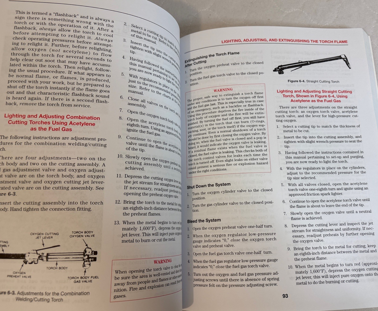 Oxy-Fuel Cutting & Welding / Shielded Metal-Arc Welding Softcover Textbook 2014