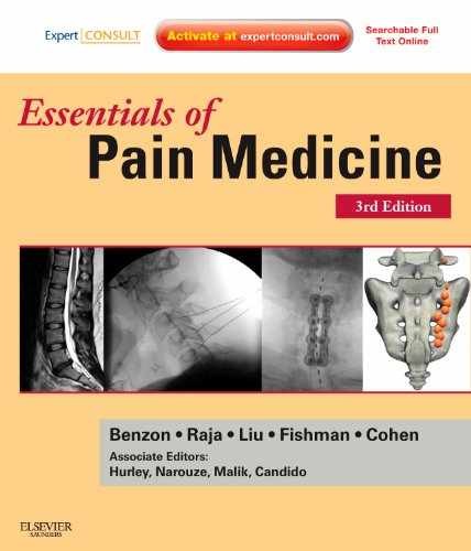 Essentials of Pain Medicine – Hardcover, by Raja MD Srinivasa N.; – Very Good