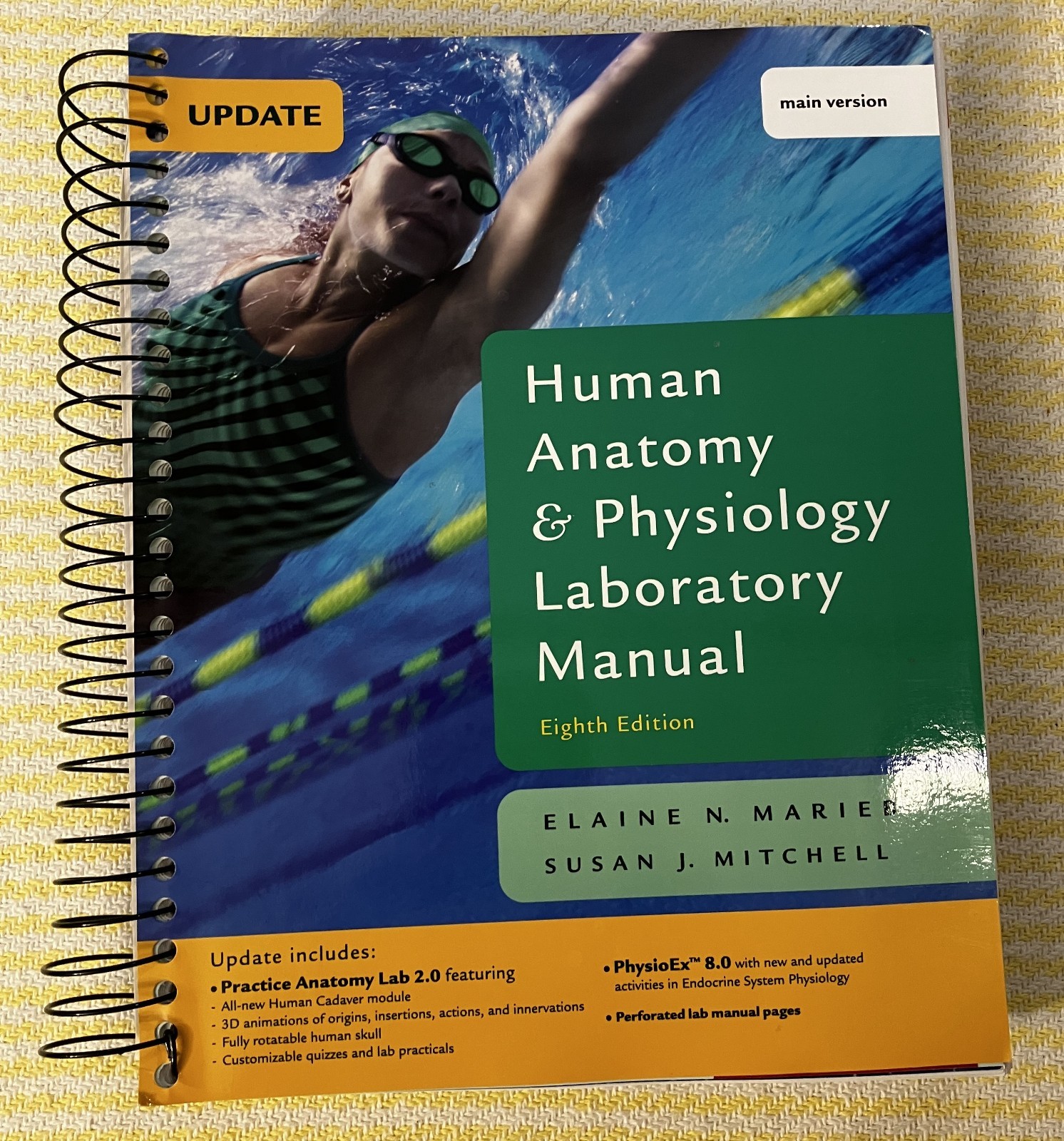 Human Anatomy & Physiology Lab Bundle | 8th Ed Lab Manual + Skull Model + Atlas