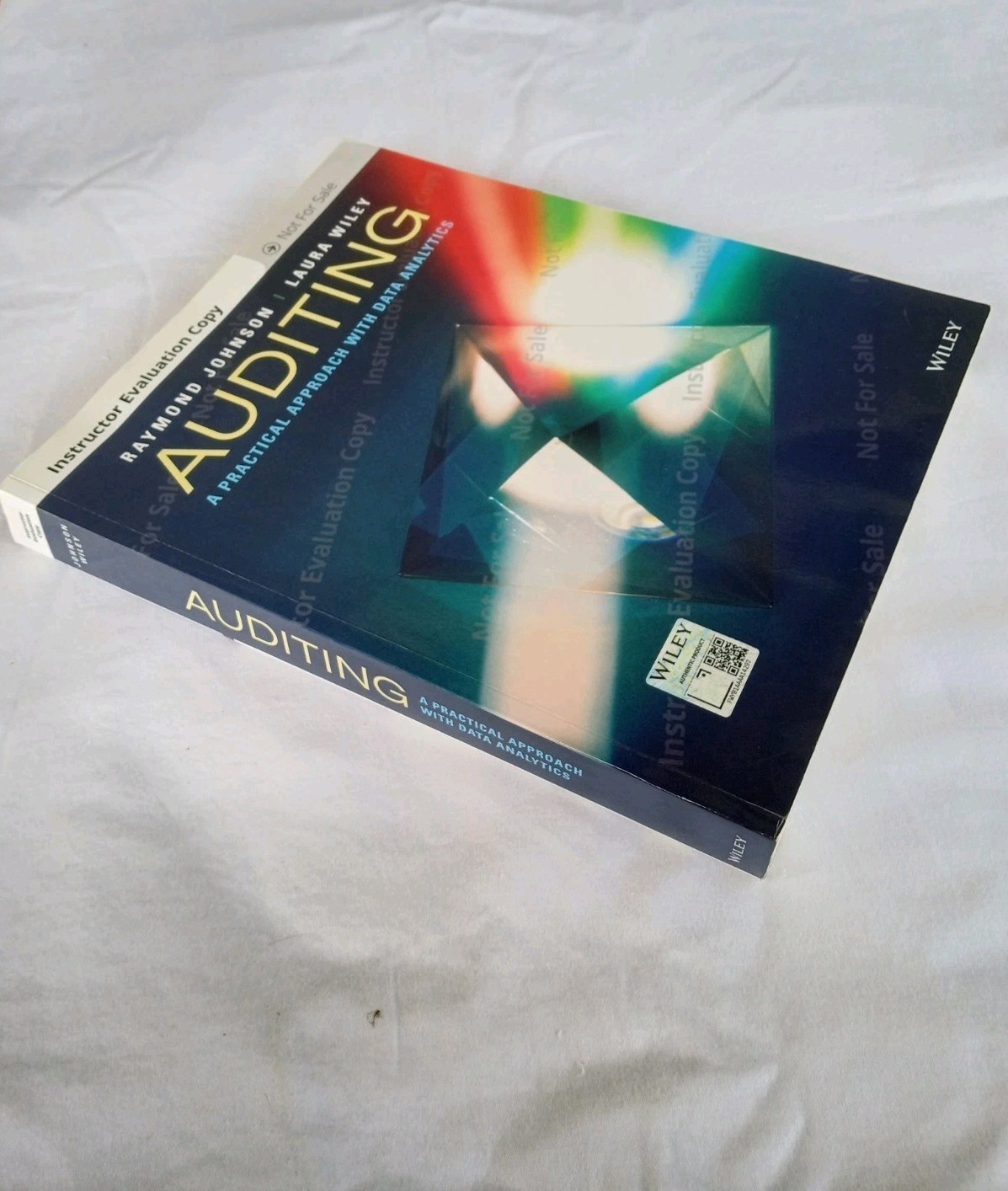 Auditing – Raymond Johnson Laura Wiley Instructor Evaluation Copy