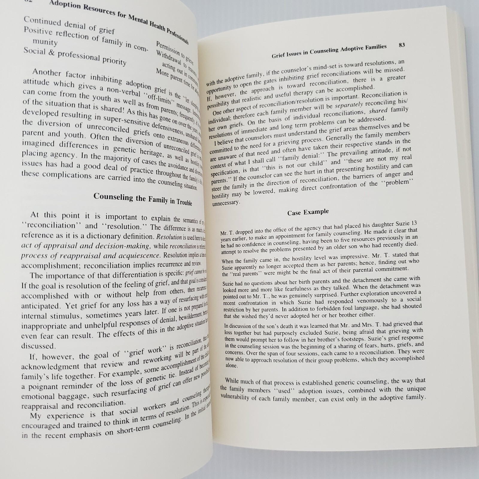 Adoption Resources for Mental Health Professionals Book Pamela Grabe