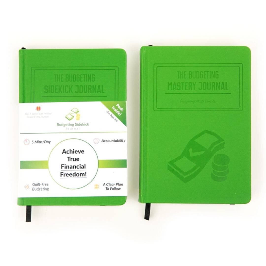 The Budgeting Sidekick Journal (Vol. 1 & 2) by Habit Nest. Budgeting Made Simple