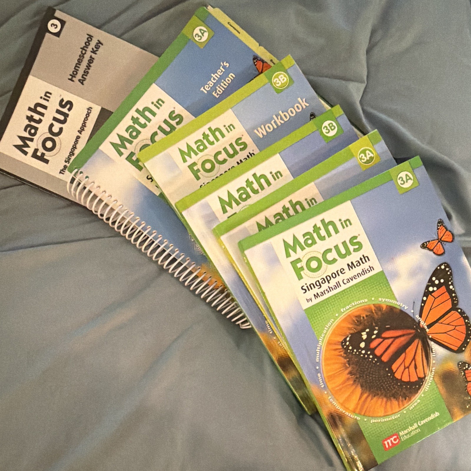 Marshall Cavendish Math in Focus Singapore Math Grade 3A/3B TE+WB+Key