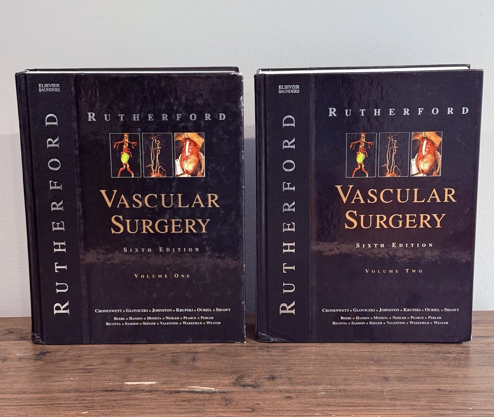 Rutherford Vascular Surgery 6th Edition Vol 1 & 2 Hardcover Set Medical