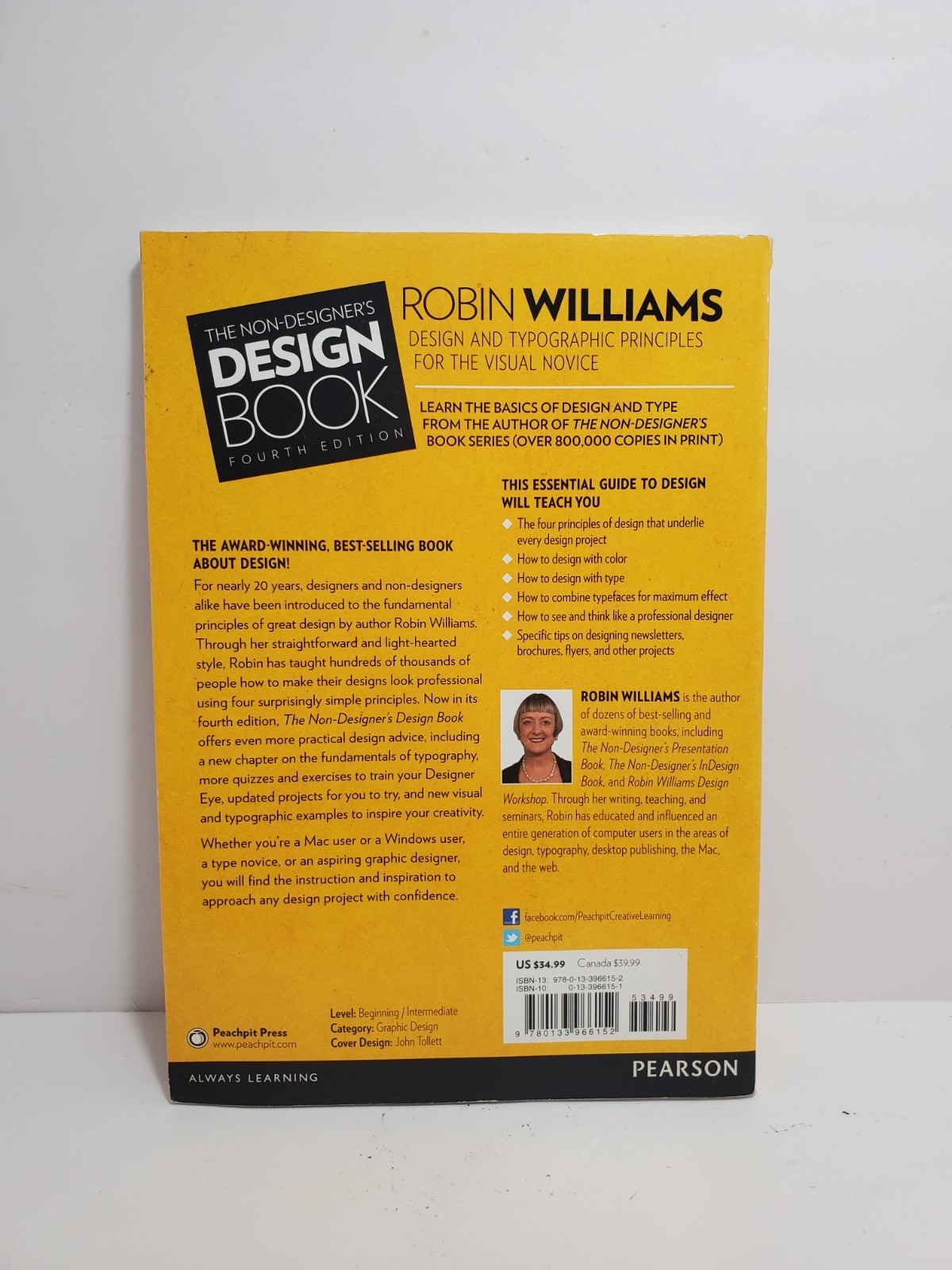 The Non-Designer’s Design Book Fourth Edition Robin Williams Paperback