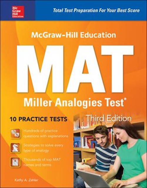 McGraw-Hill Education MAT Miller Analogies Test, Third Edition Ka