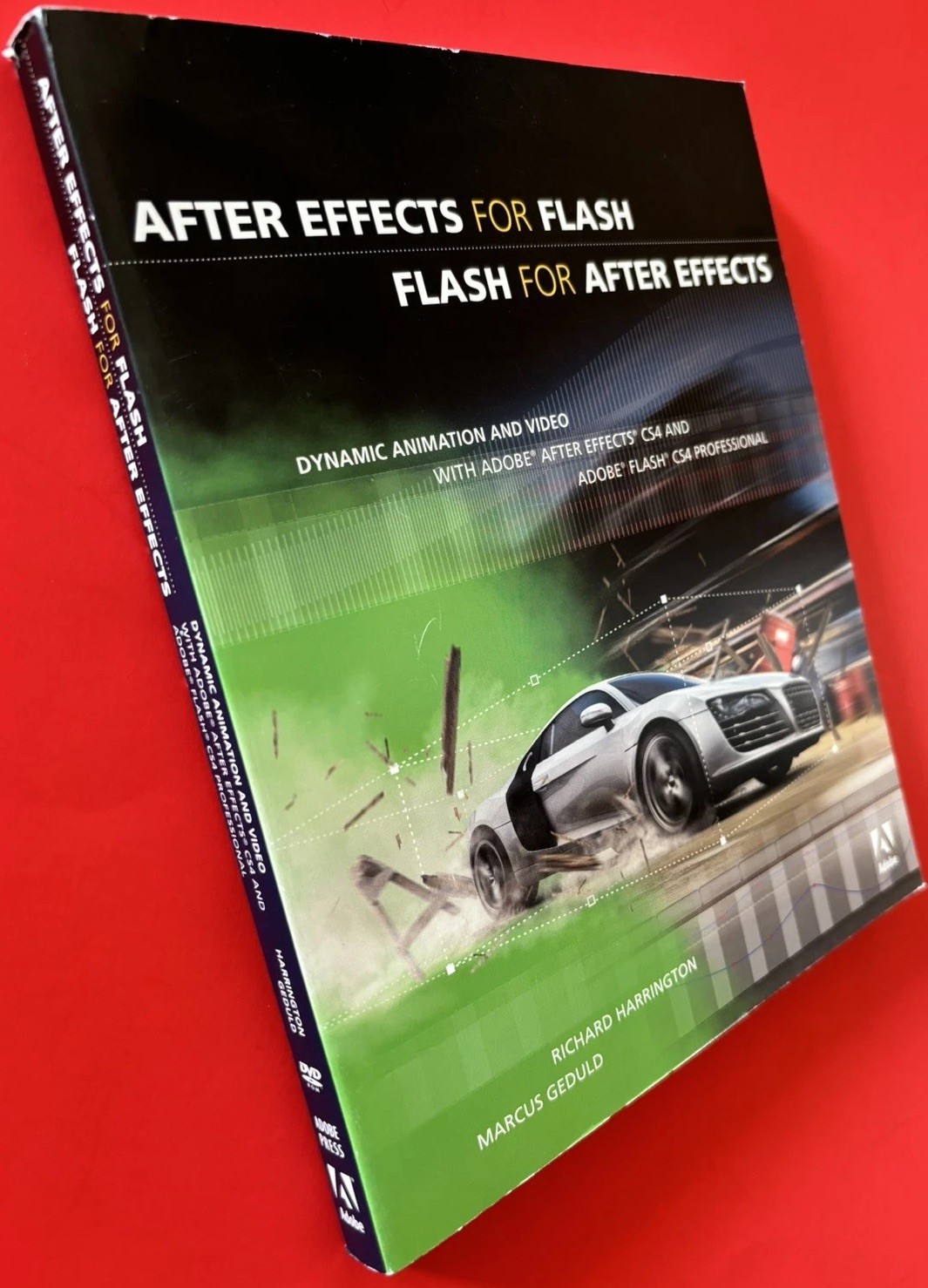 After Effects for Flash – Flash for After Effects, Adobe Press LIKE NEW with DVD