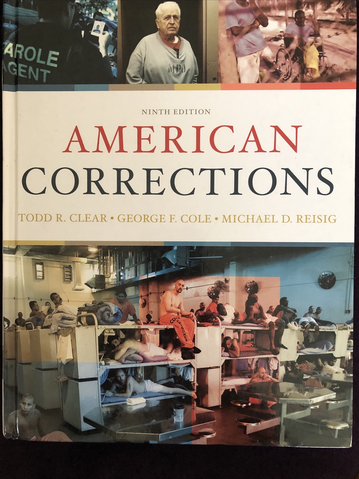 American Corrections by Todd R. Clear Ninth Edition (Hardcover)