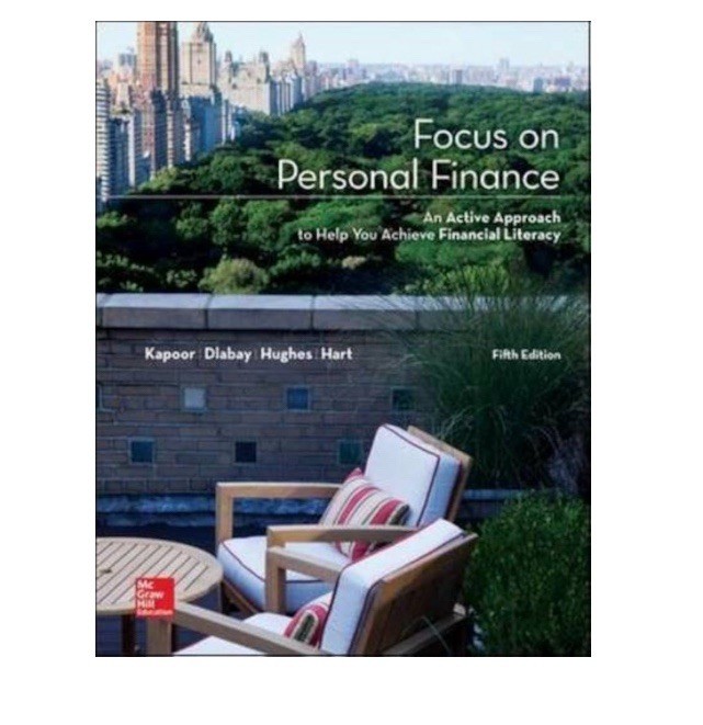 Focus on personal finance fifth edition, Kapoor