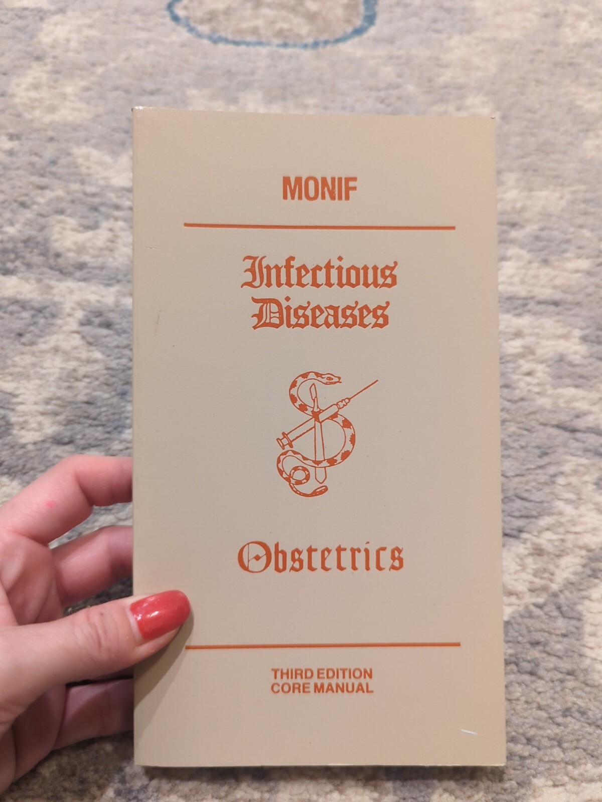 Infectious Diseases Obstetrics Third Edition Core Manual Monif 1982