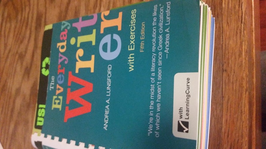 The Everyday Writer with Exercises by Lunsford, Andrea A., Good Book