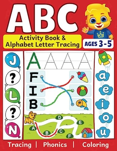 ABC Activity Book & Alphabet Letter…, by RV AppStudio