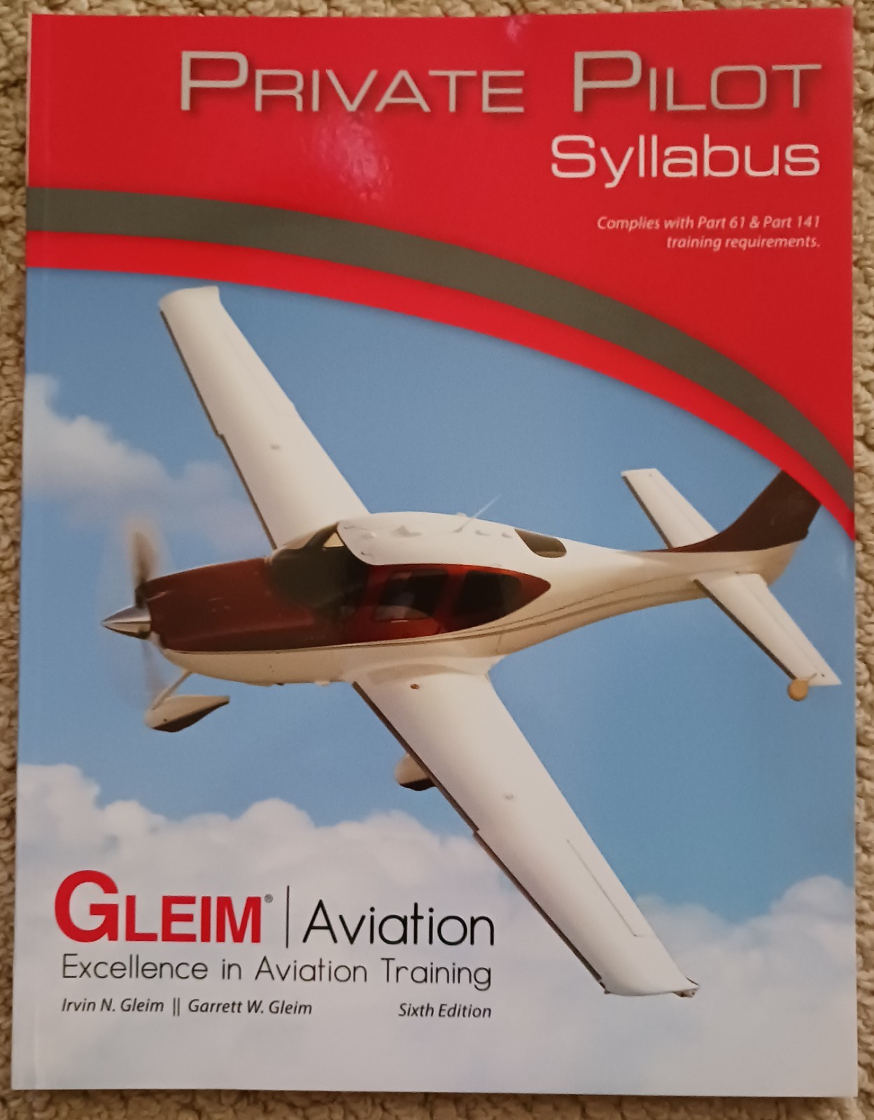 Gleim Private Pilot FAA Knowledge Test Prep 6 Books Training Log New 7th Edition