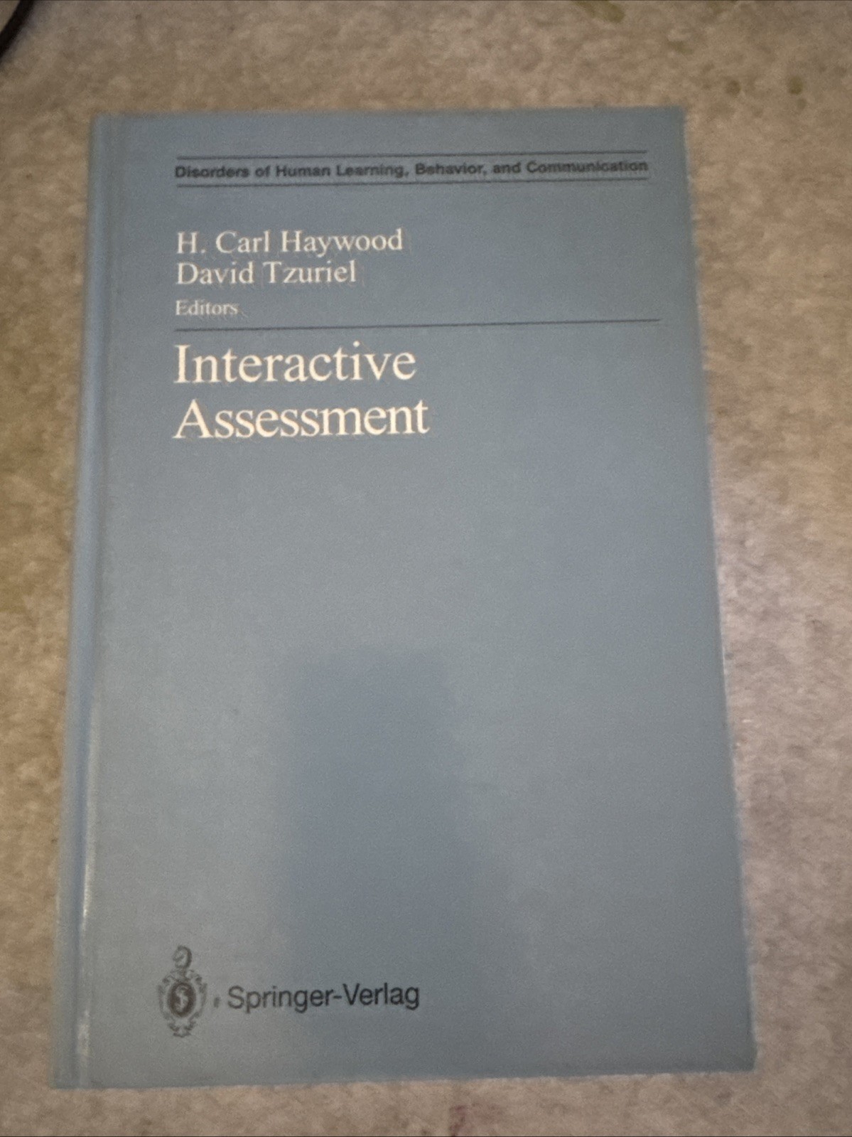 Interactive Assessment Hardcover
