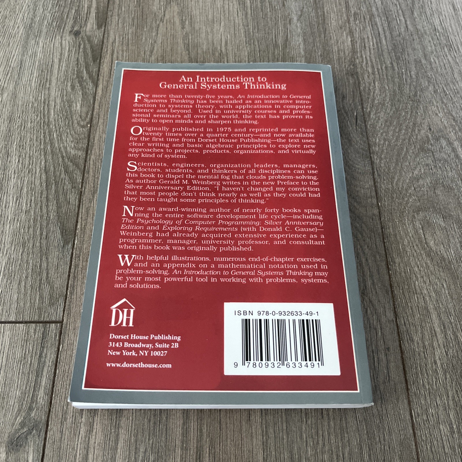 Introduction to General Systems Thinking by Gerald M. Weinberg (2001, Trade…