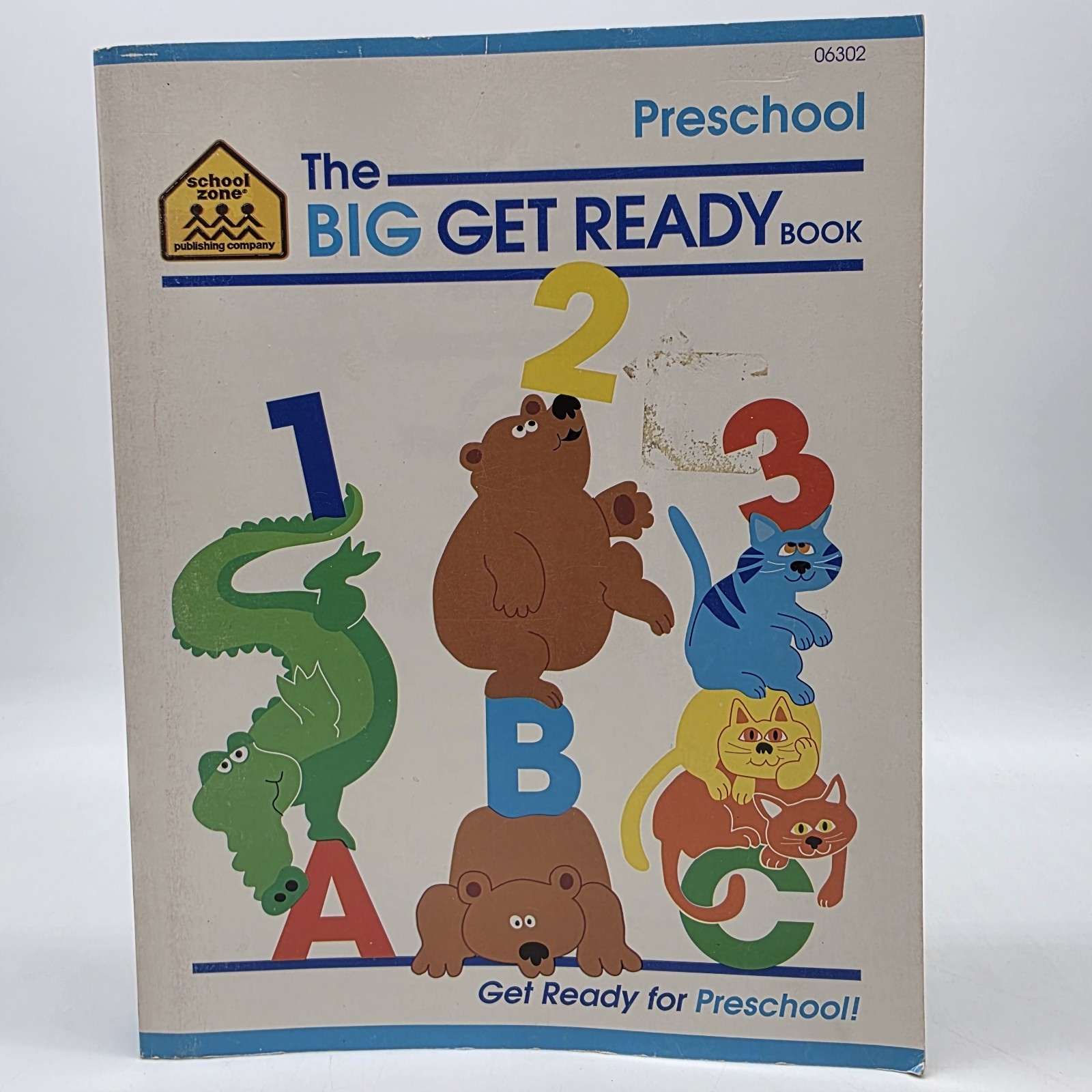 The Big Get Ready Preschool Paperback 1988 School Zone Publishing