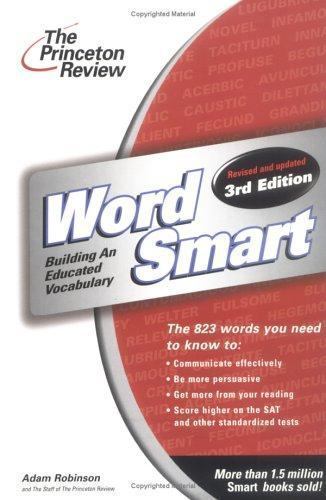 Word Smart, 3rd Edition by Robinson, Adam; Princeton Review