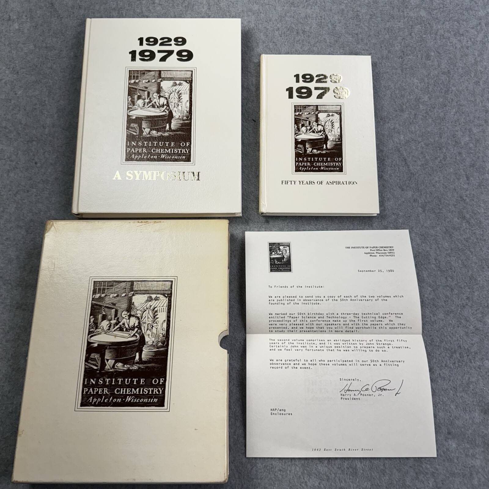 Institute Paper Chemistry Books 1929 1979 Appleton WI Historical Georgia Tech