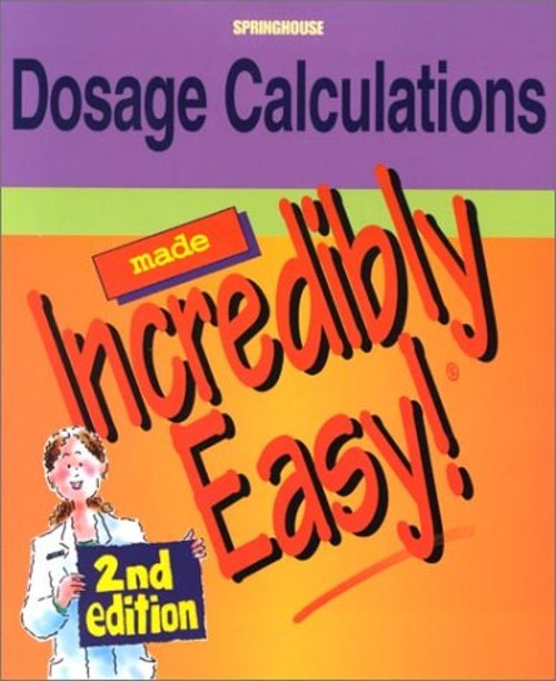 Dosage Calculations Paperback
