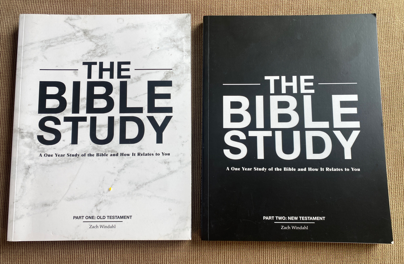 The Bible Study Part 1 & 2 Old & New Testament by Zach Windahl *NEW*