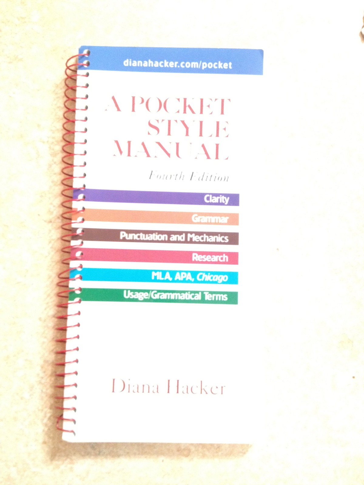 A Pocket Style Manual