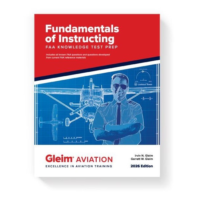 Gleim Fundamentals of Instructing FAA Knowledge Test Prep – 2026 Edition