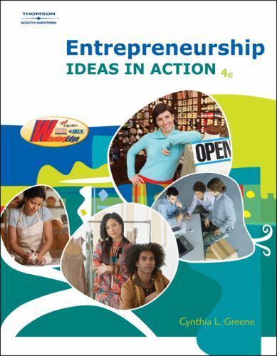 Entrepreneurship: Ideas in Action (with CD-ROM) by Cynthia L. Greene