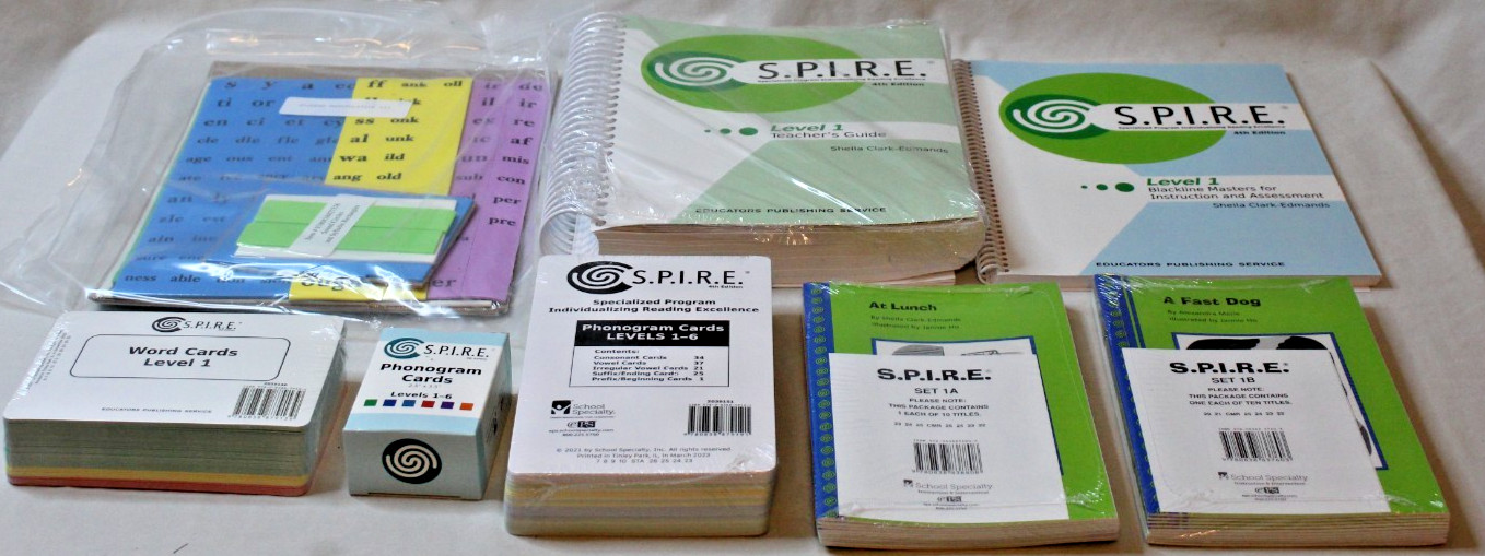 S.P.I.R.E. Level 1 4th Edition Teacher & Student Set By Sheila Clark-Edwards
