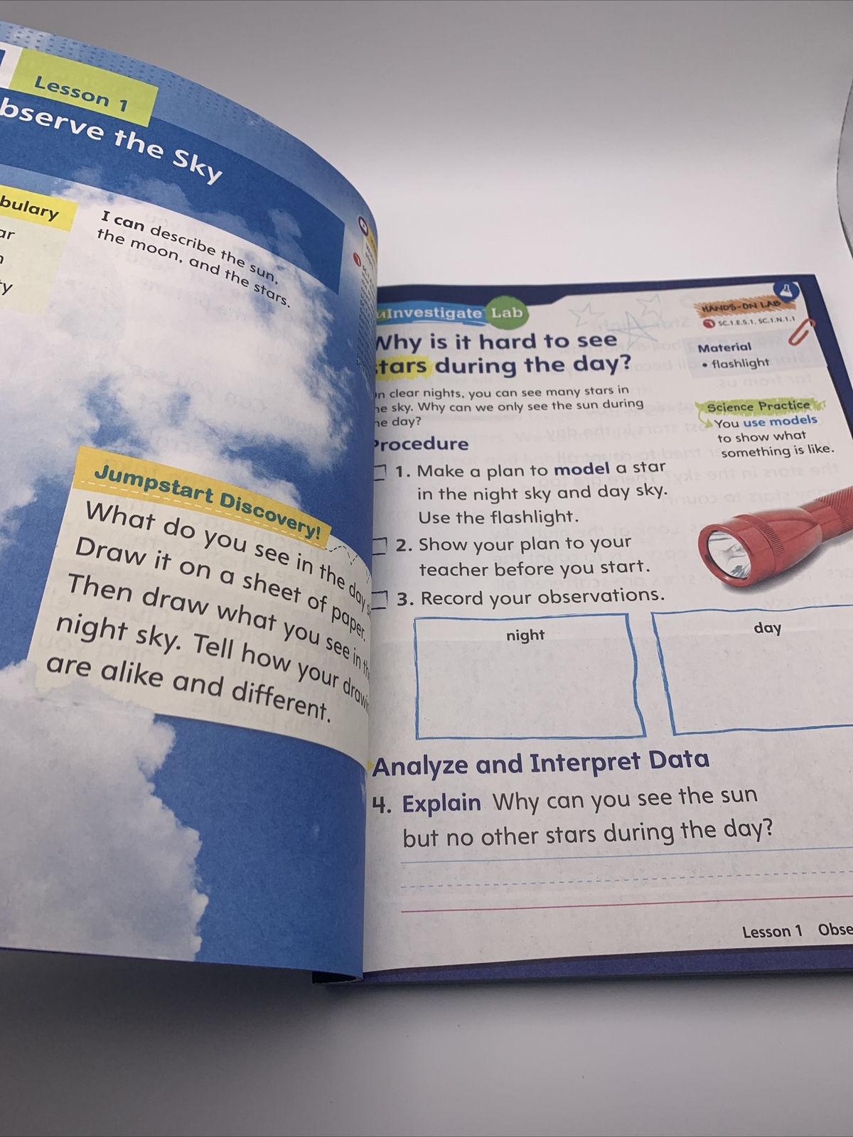 Elevate Science Homeschooling Grade 1 Florida Textbook/Workbook New – No Writing