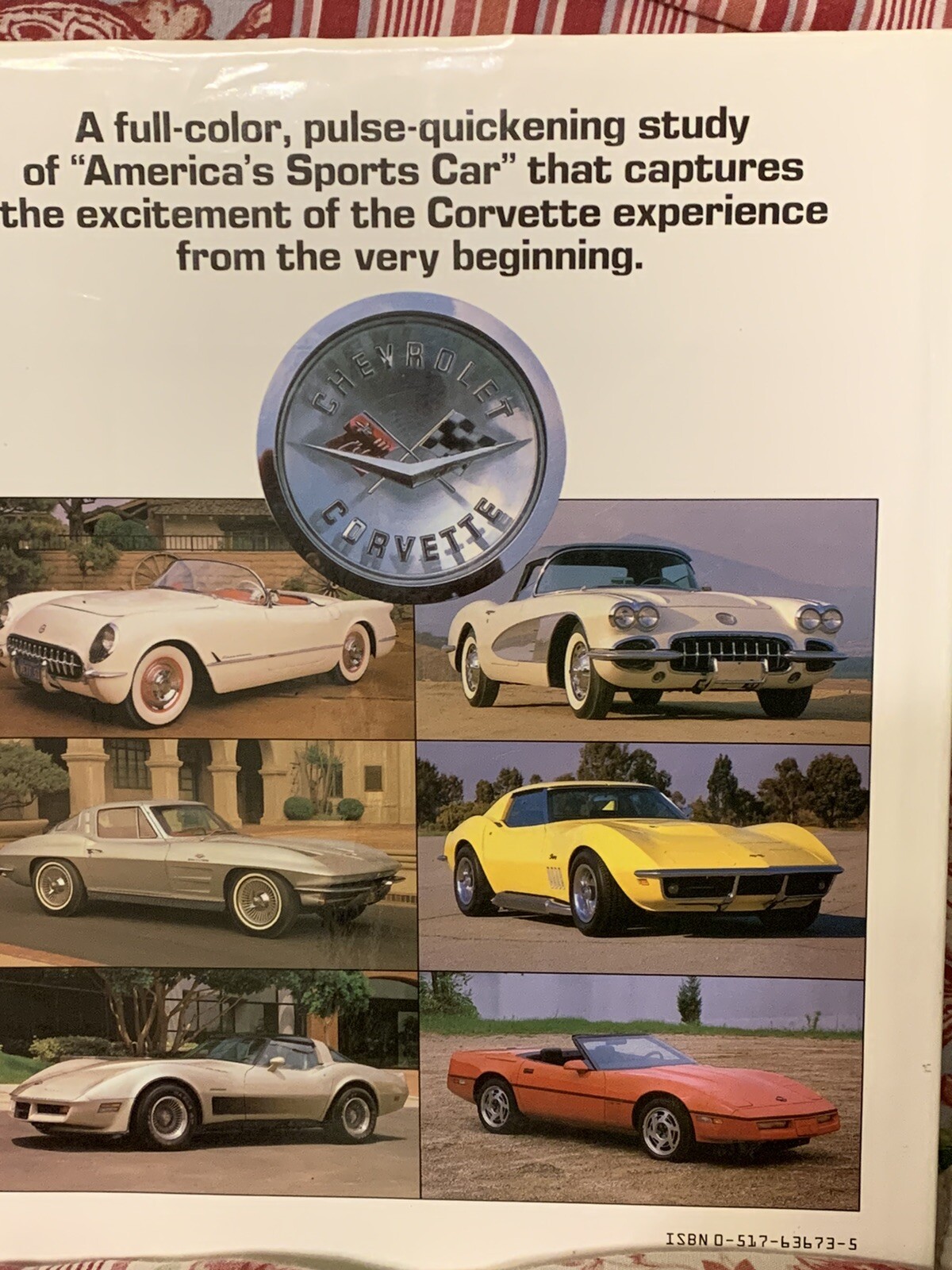The Complete Book of Corvette by Richard M. Langworth (1987) Hardback