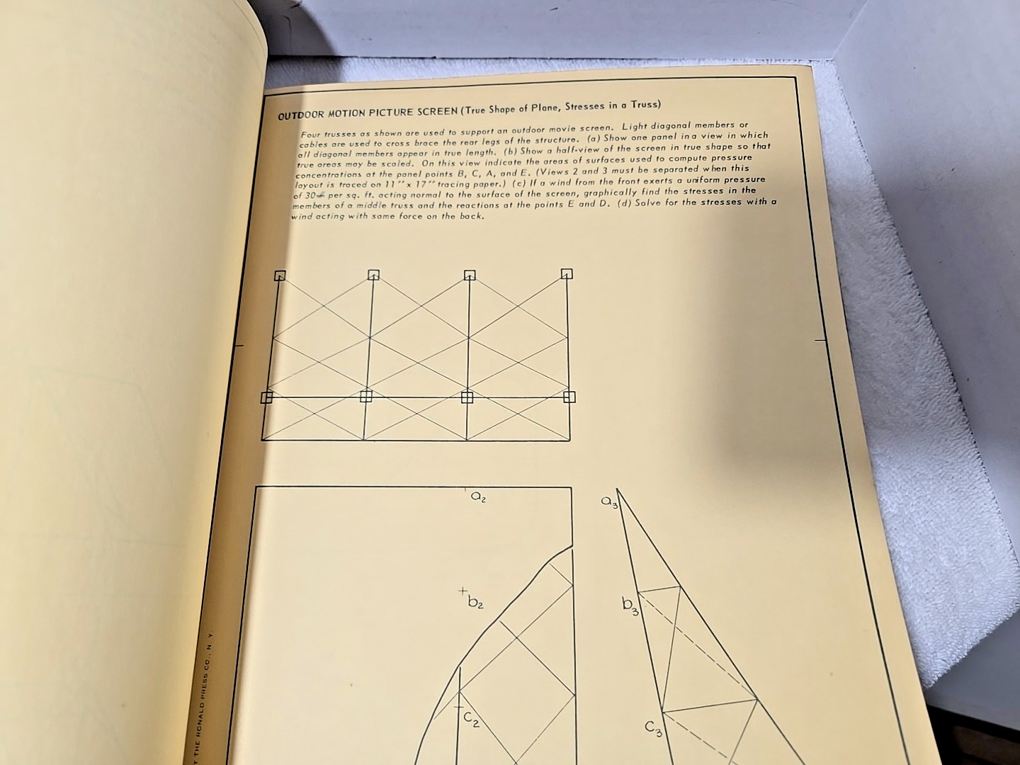 Descriptive Geometry Problems – Harold Howe 1950’s – 100+ worked Problems READ