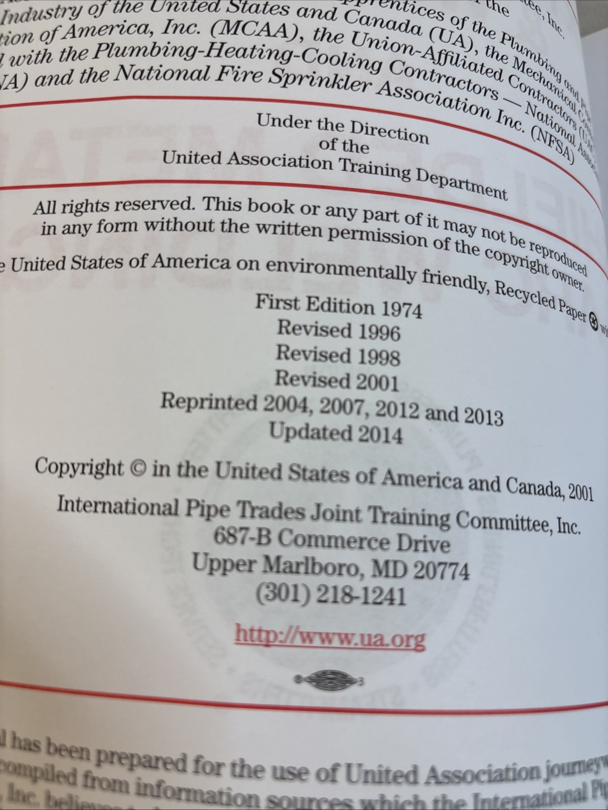 Oxy-Fuel Cutting & Welding / Shielded Metal-Arc Welding Softcover Textbook 2014