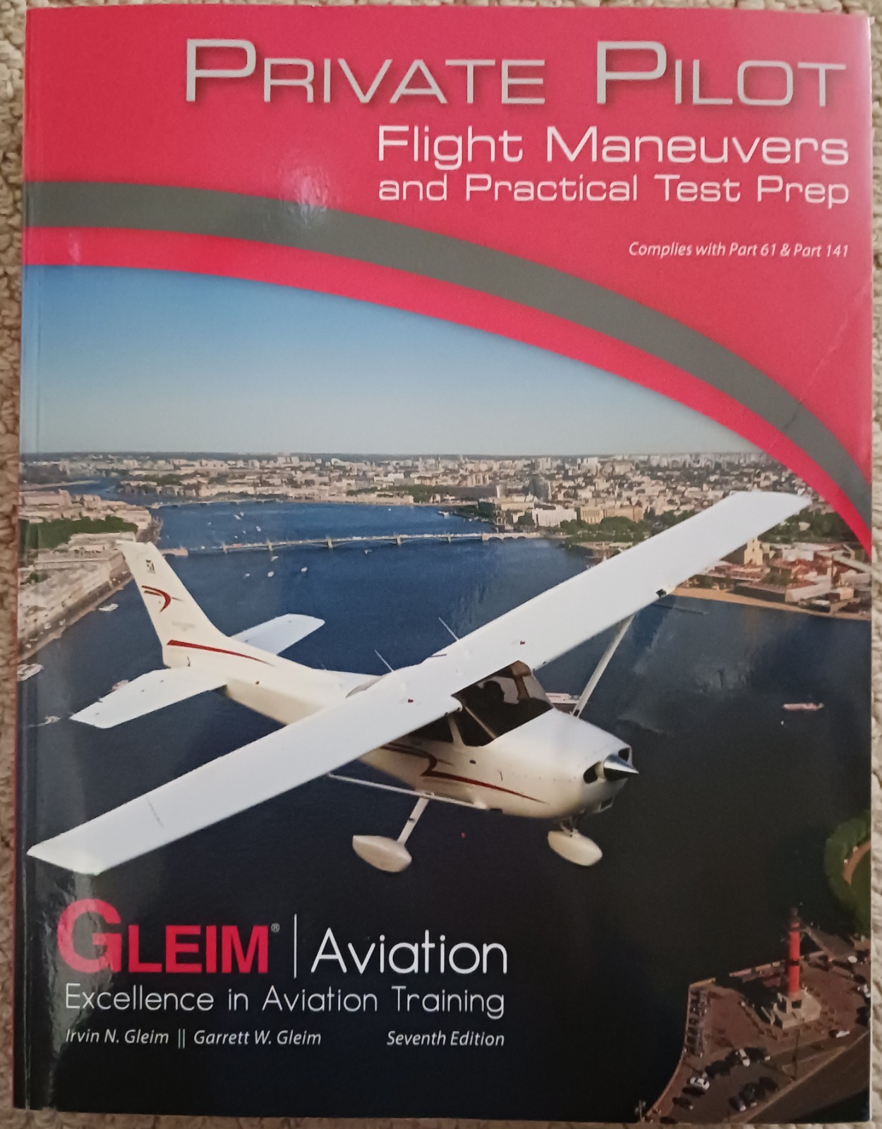 Gleim Private Pilot FAA Knowledge Test Prep 6 Books Training Log New 7th Edition