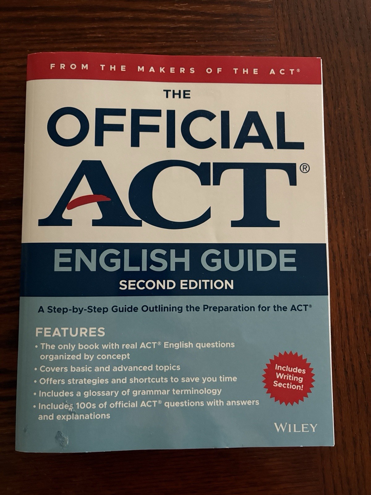 The Official ACT English Guide by ACT (English) Paperback Book