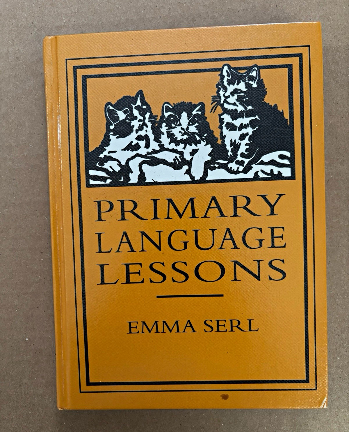 Primary Language Lessons Emma Serl Hardcover English Grammar Textbook