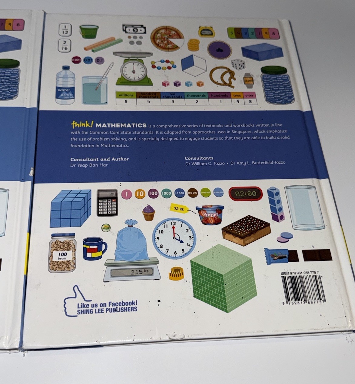 Think! Mathematics Textbook 5th Grade 5A & 5B Common Core Singapore Homeschool