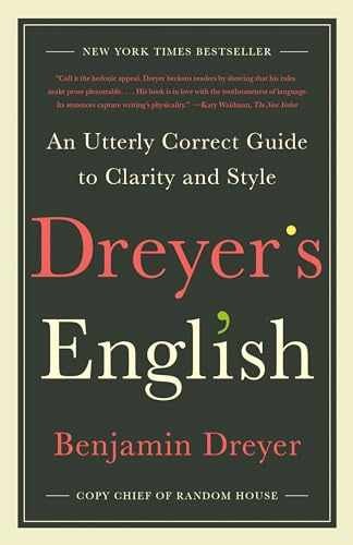 Dreyer’s English: An Utterly – Paperback, by Dreyer Benjamin – Very Good c