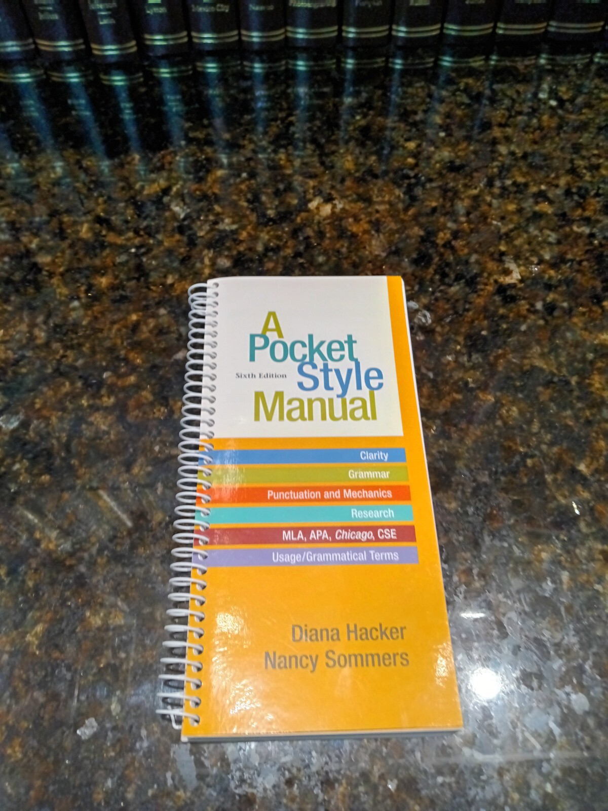 A Pocket Style Manual Sixth Edition by Diana Hacker and Nancy Sommers