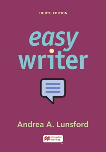 Easywriter, Paperback by Lunsford, Andrea A., Brand New, Free shipping in the US