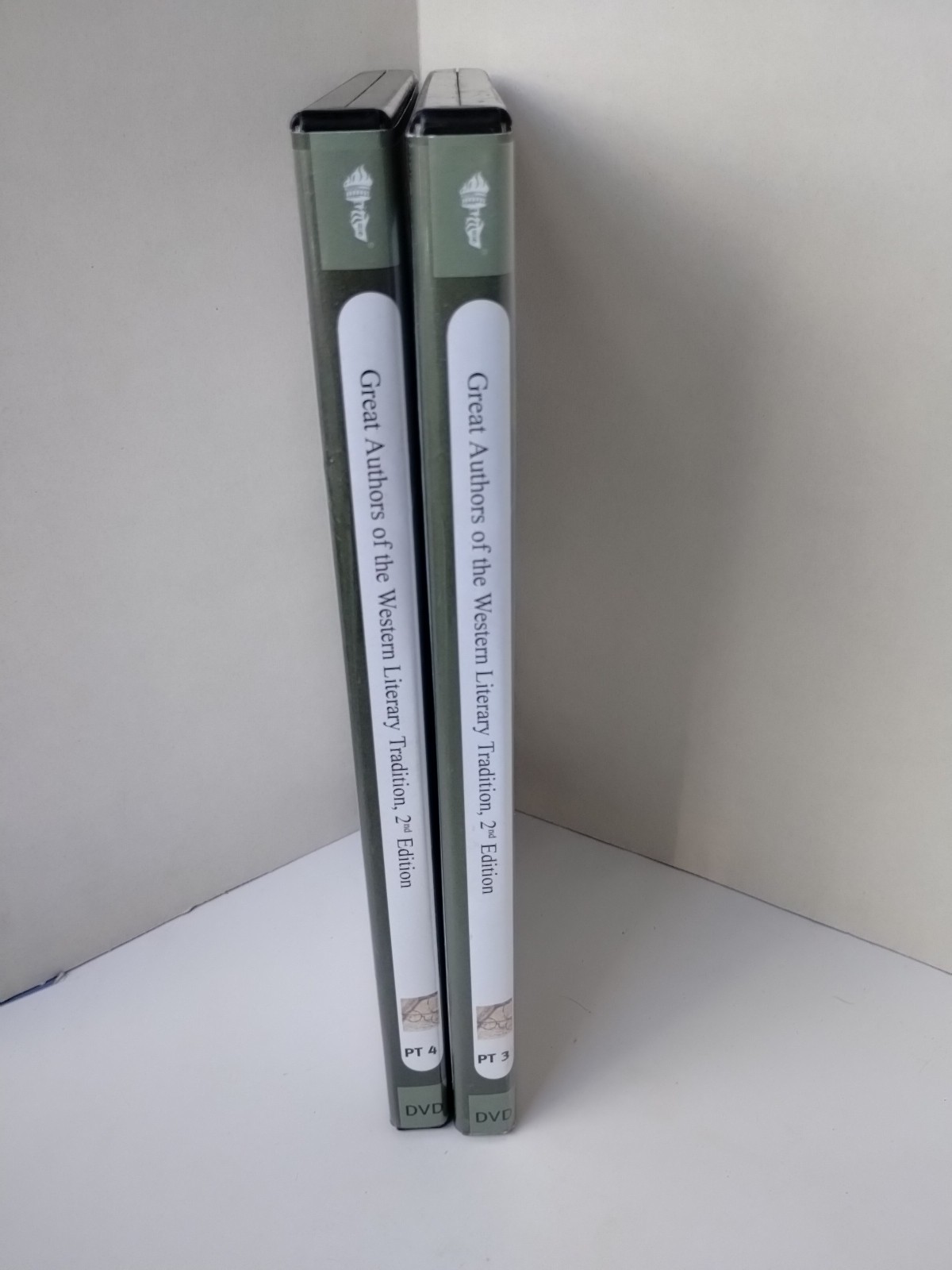 Great Authors of the Western Literary Tradition 2nd Edition Great Courses 3-4-5