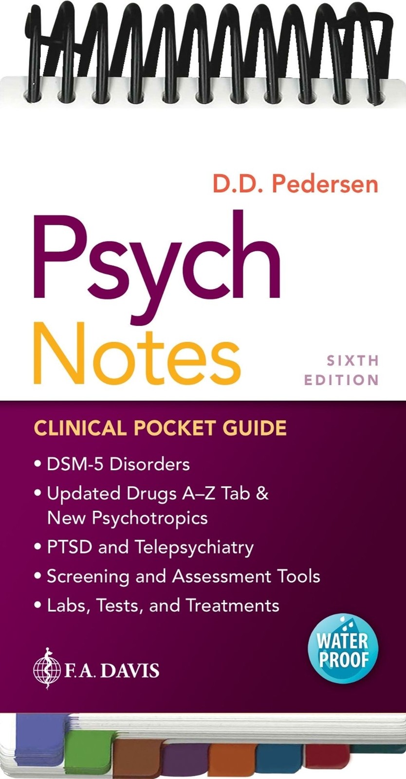 Psych Notes: Clinical Pocket Guide by Darlene D. Pedersen (English) Spiral Book