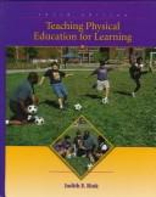 Teaching Physical Education Hardcover Judith E. Rink