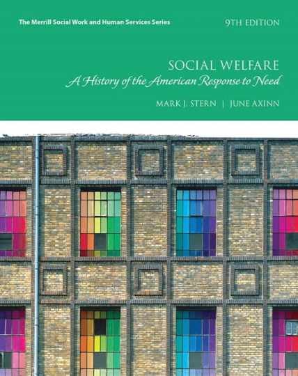 Social Welfare: A History of – Printed Access Code, by Stern Mark; Axinn – New