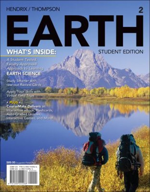 EARTH2 with CourseMate, 1 Term 6 Months Printed Access Card Paper