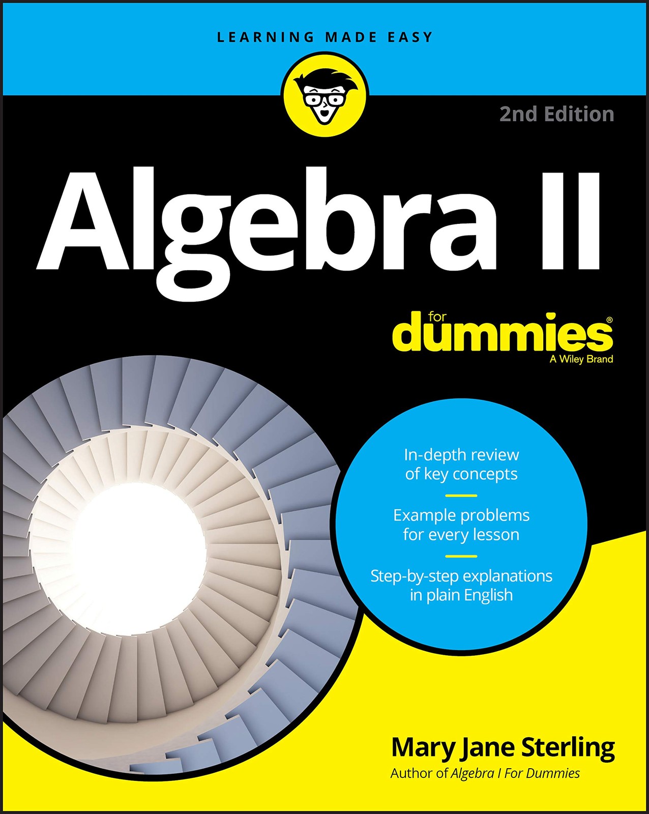 Algebra II For Dummies, 2nd Edition – paperback Mary Jane Sterling