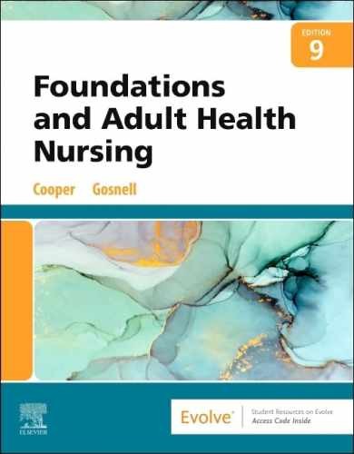 Foundations and Adult Health – Paperback, by Cooper MSN RN – Acceptable e